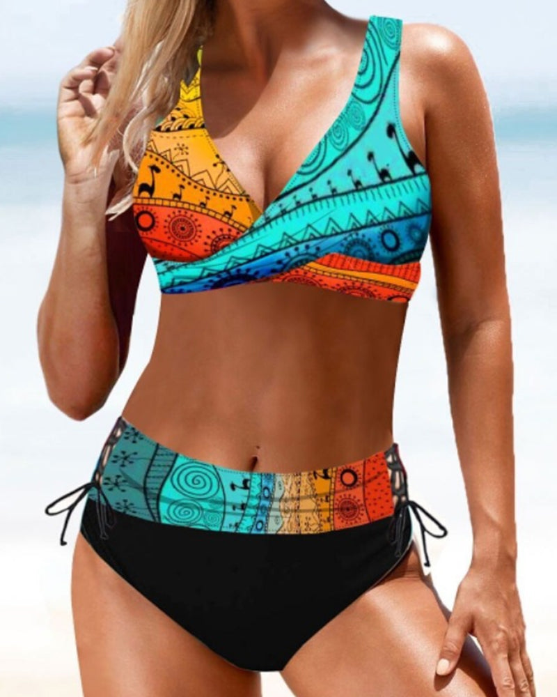 Romy | Fröhlicher Bunter Bikini
