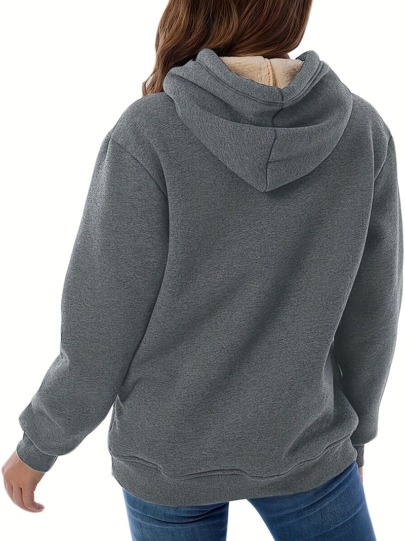 Friedrich | Hoodie mit verstellbarer Kapuze und Kordelzug