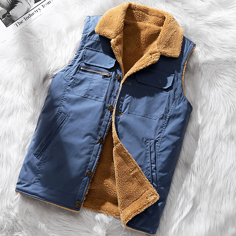 Oswald | Herren-Bodywarmer mit Fleecefutter