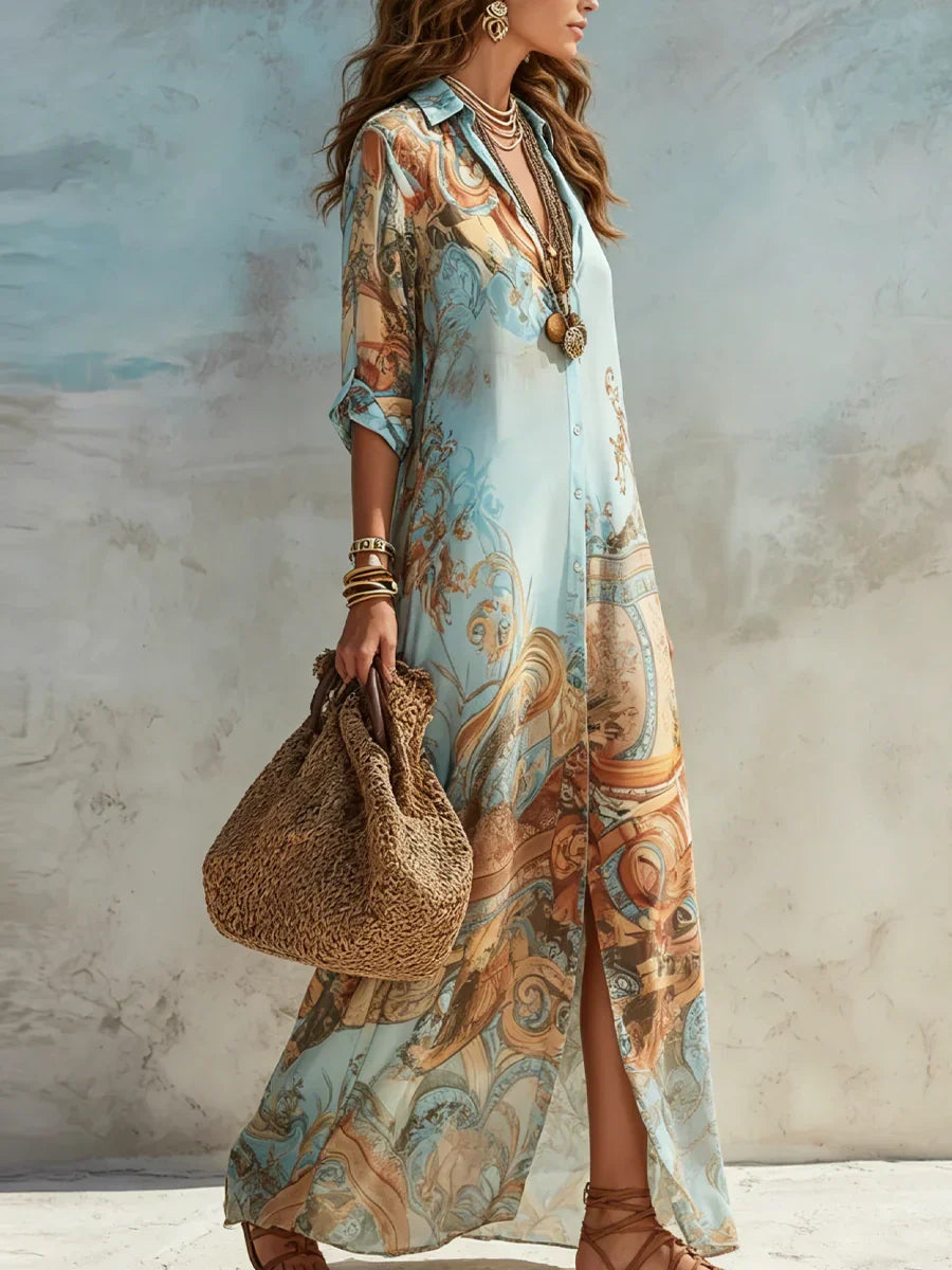 Mara | Elegantes fließendes Sommerkleid