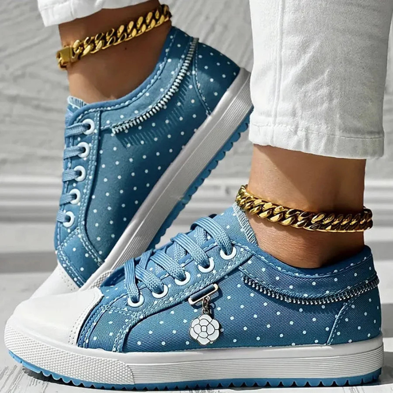 Lotte | Elegante Damen-Sneaker mit floralen Details