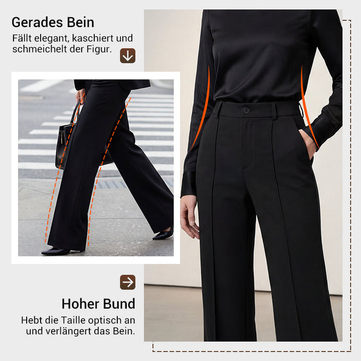 Bibi | Damen-Anzughose mit hoher Taille