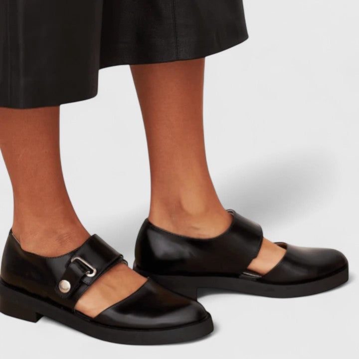 Philine | Riemenschuhe mit breiter Schnalle
