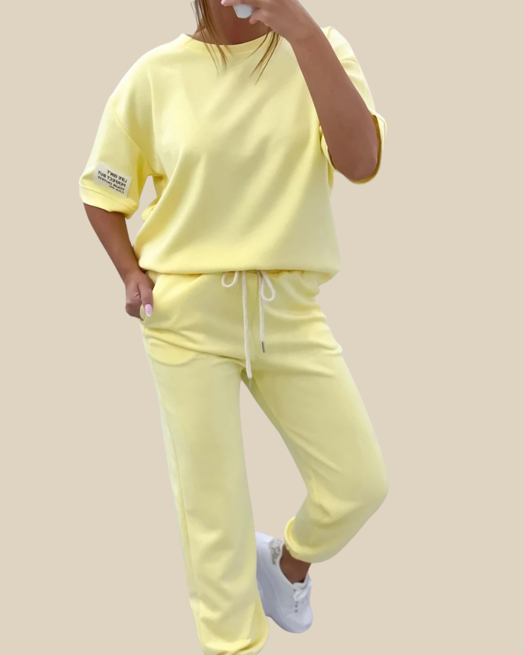 Kordula | Loungewear-Set mit Kordelzughose