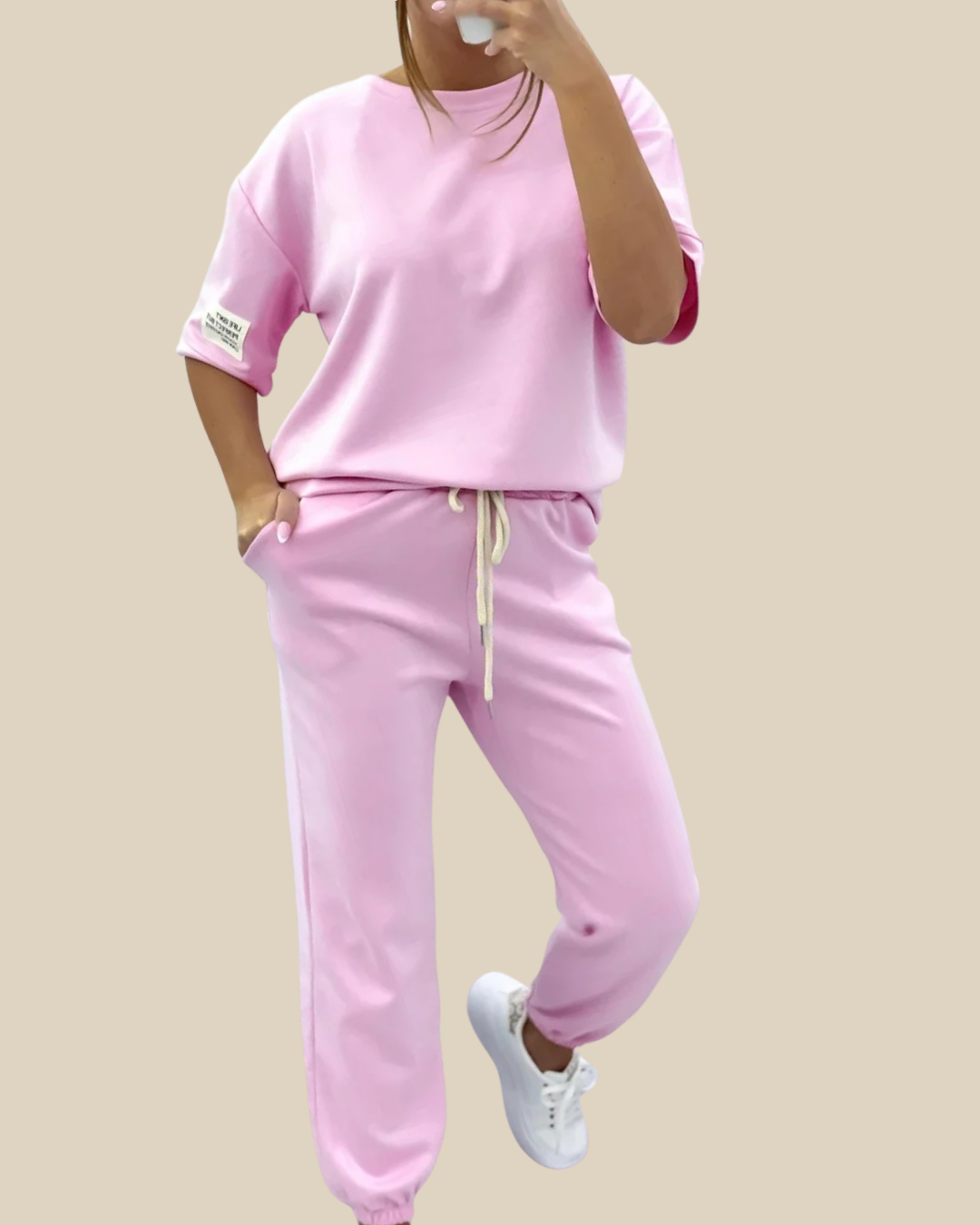 Kordula | Loungewear-Set mit Kordelzughose