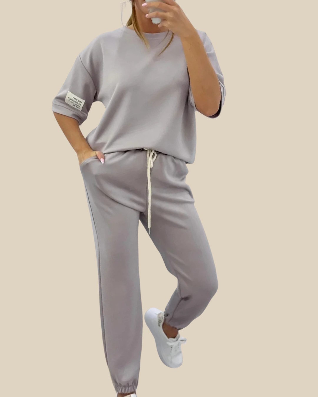Kordula | Loungewear-Set mit Kordelzughose