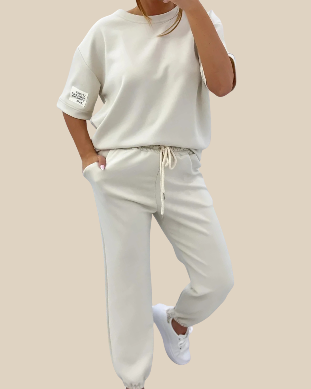 Kordula | Loungewear-Set mit Kordelzughose