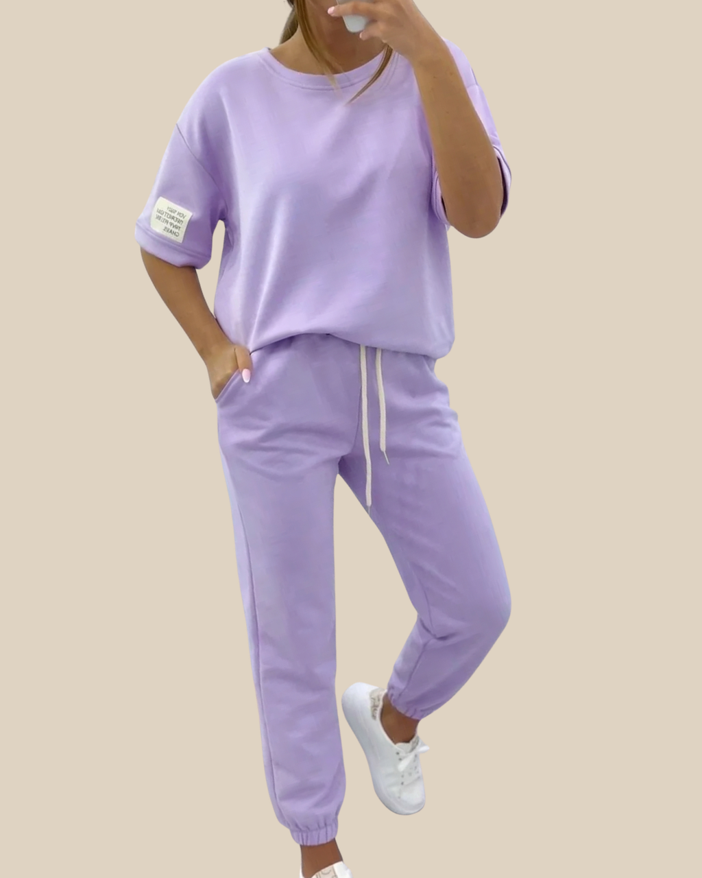 Kordula | Loungewear-Set mit Kordelzughose
