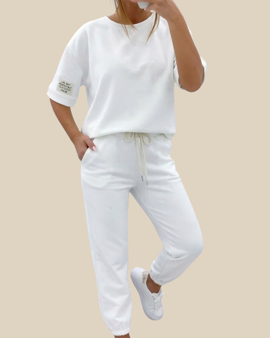 Kordula | Loungewear-Set mit Kordelzughose