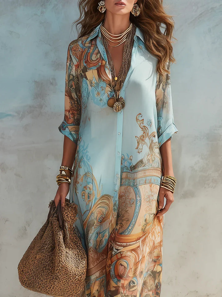 Mara | Elegantes fließendes Sommerkleid