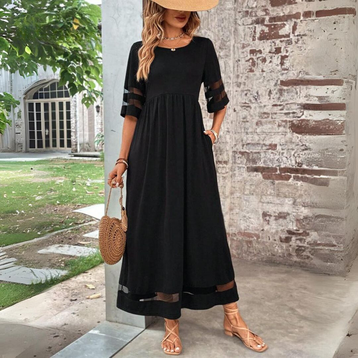 Aubrée | Figurumschmeichelndes Midi-Kleid
