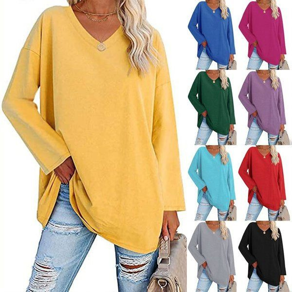 Elisa | Pullover mit V-Ausschnitt in lockerer Passform