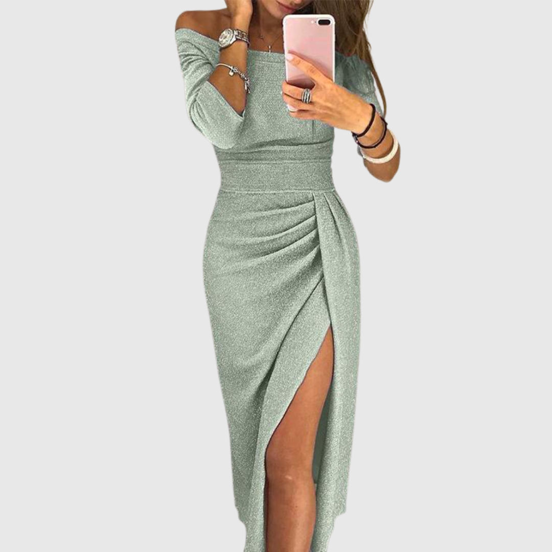 Lily | Chices Maxikleid mit Neckholder