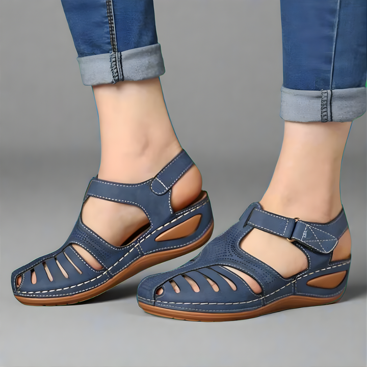 Hanna | Orthopädische Sandale mit Hallux-Valgus-Unterstützung
