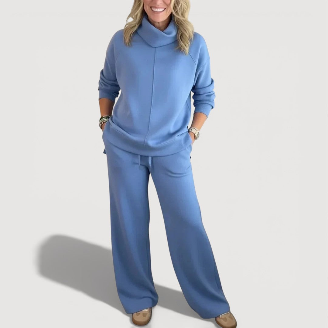 Xenia | Lounge-Set mit weit geschnittener Hose
