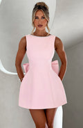 Lena-Maria | Romantisches Minikleid mit Schleife