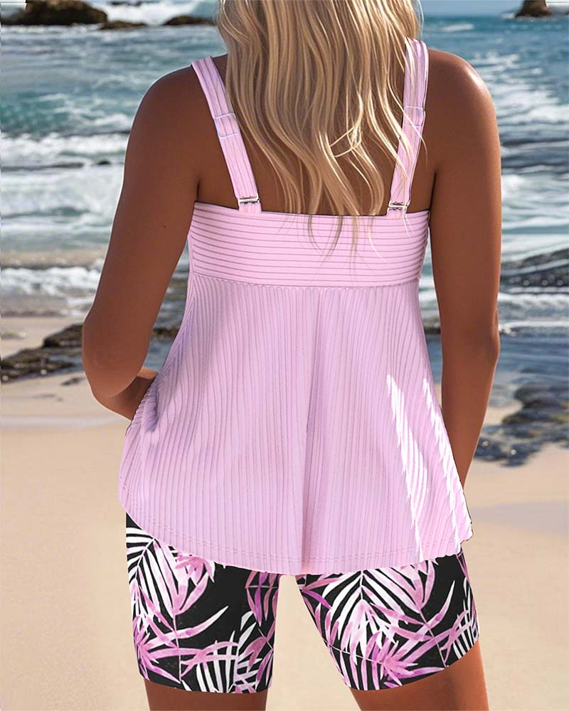 Aurora | Buntes Tankini-Set