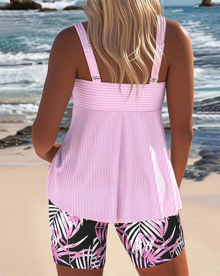 Aurora | Buntes Tankini-Set