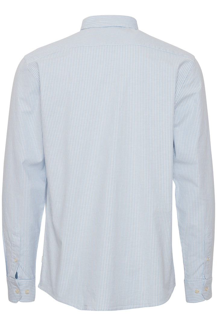 Tim | Val Stripe Hemd in Himmelblau