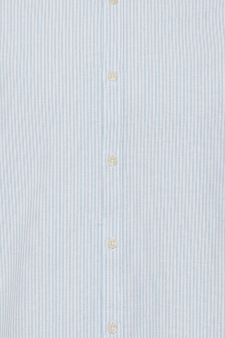 Tim | Val Stripe Hemd in Himmelblau