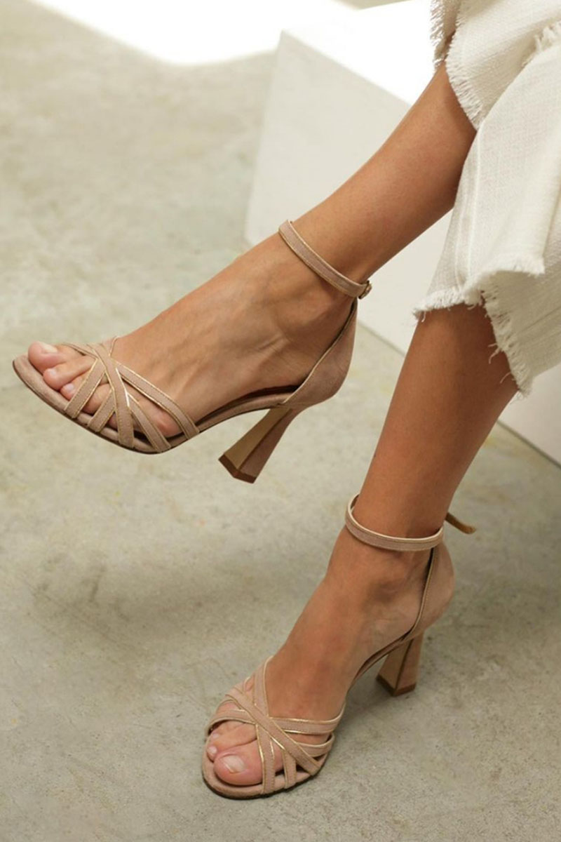 Lola | Bequeme Patchwork-Sandalen