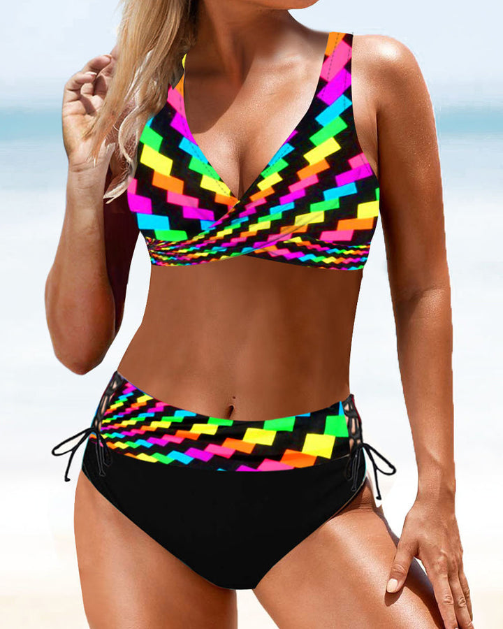 Romy | Fröhlicher Bunter Bikini