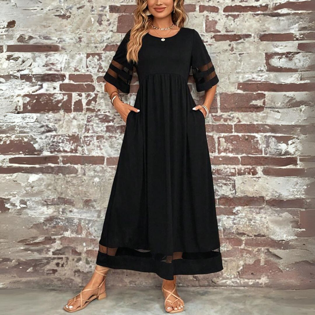 Aubrée | Figurumschmeichelndes Midi-Kleid