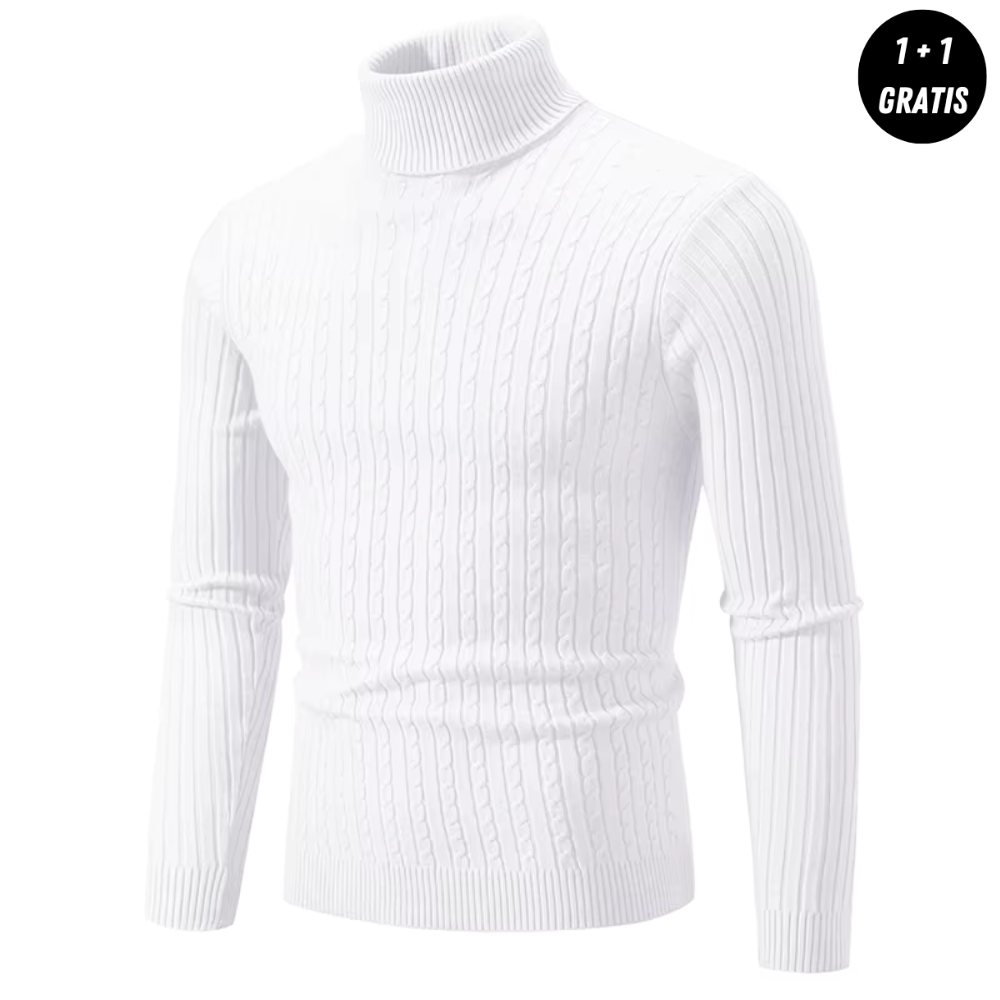 Guido | Gestrickter Rollkragenpullover