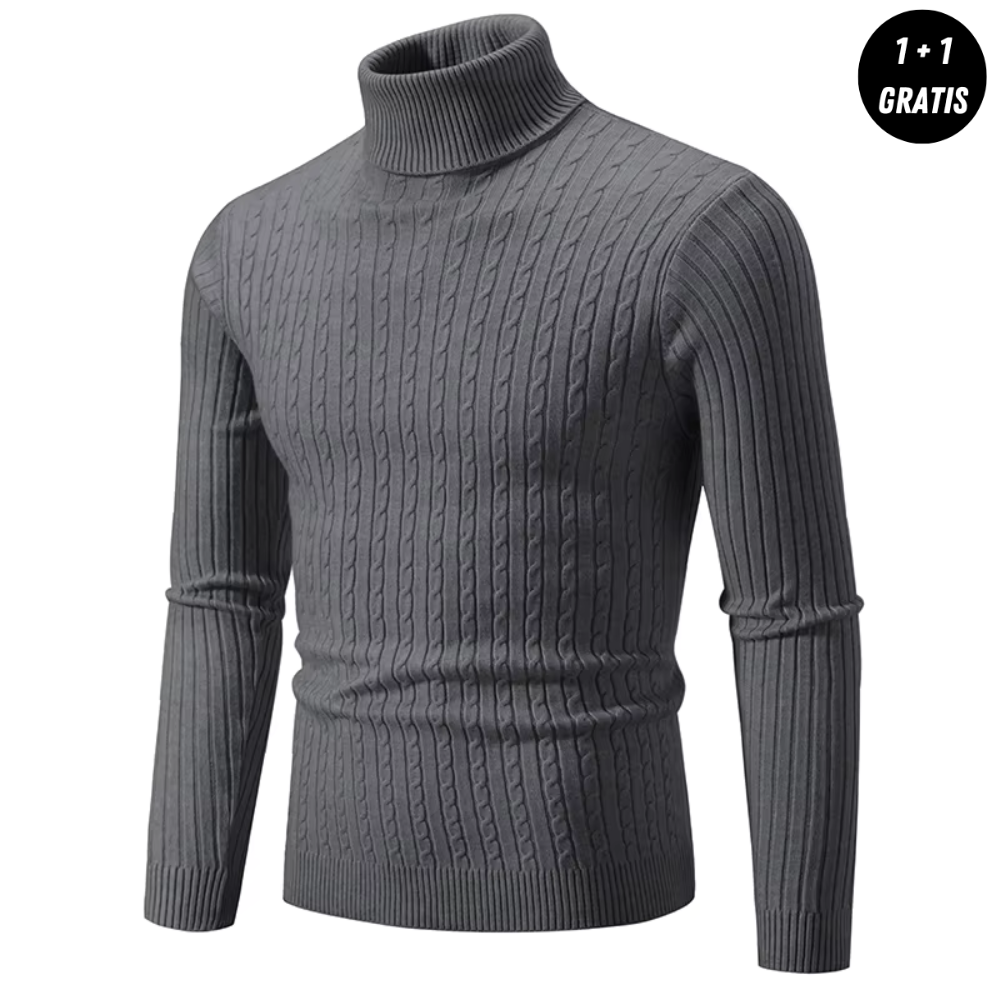 Guido | Gestrickter Rollkragenpullover