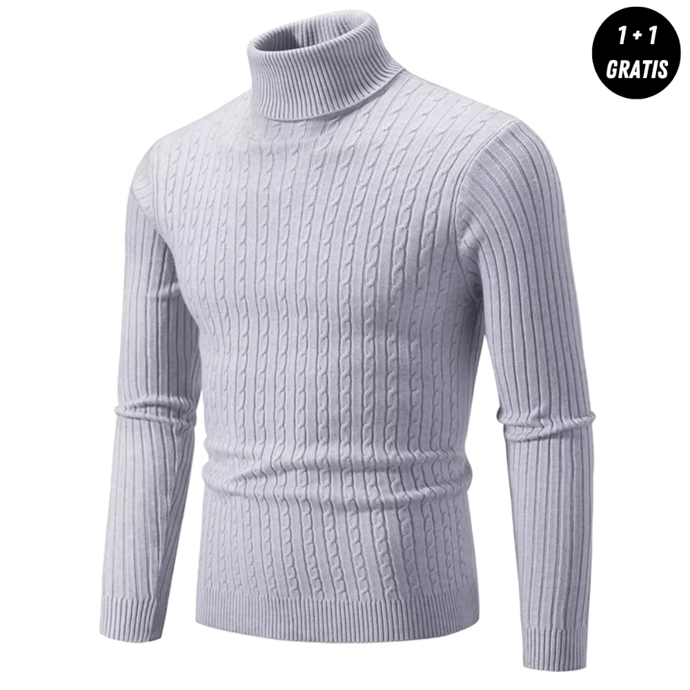 Guido | Gestrickter Rollkragenpullover