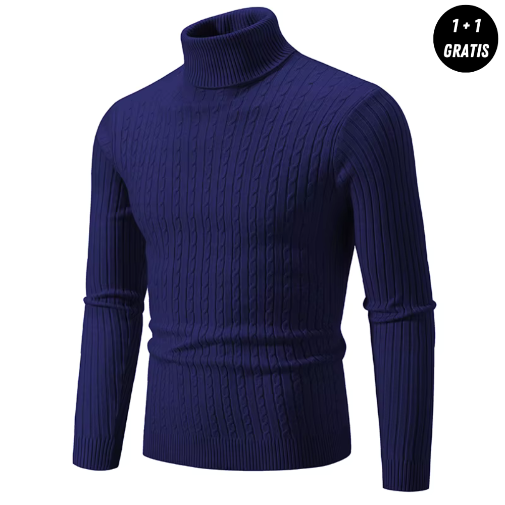 Guido | Gestrickter Rollkragenpullover