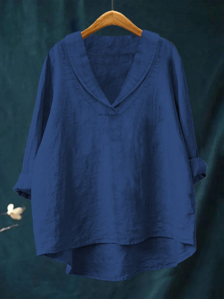 Annika | Oversized Leinen-Bluse