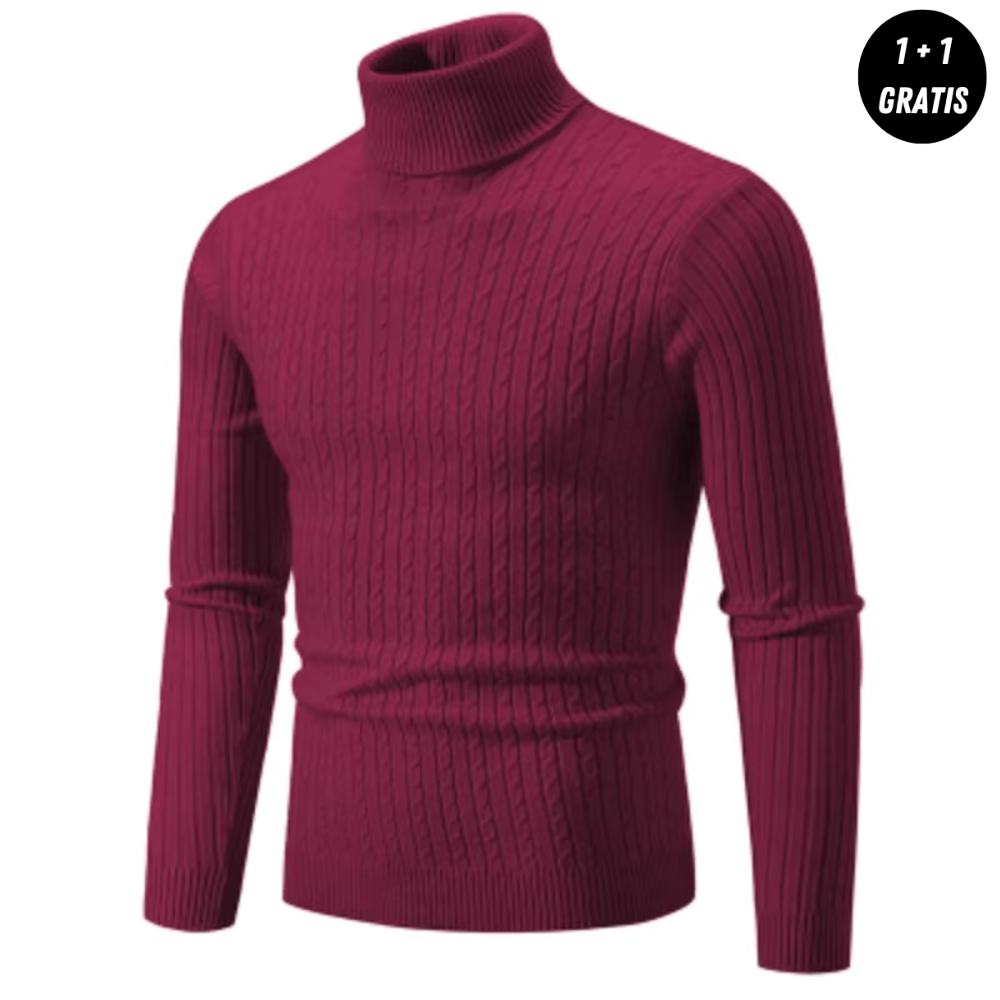Guido | Gestrickter Rollkragenpullover
