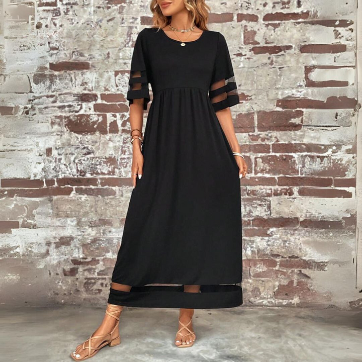 Aubrée | Figurumschmeichelndes Midi-Kleid