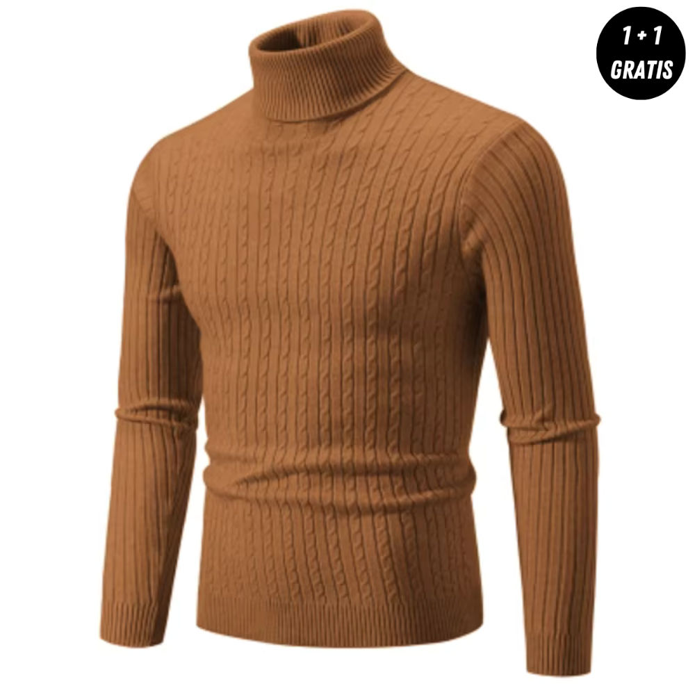 Guido | Gestrickter Rollkragenpullover