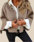Doris | Strickjacke mit weich gebürsteter Oberfläche