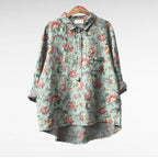 Olivia | Oversized Leinen-Bluse