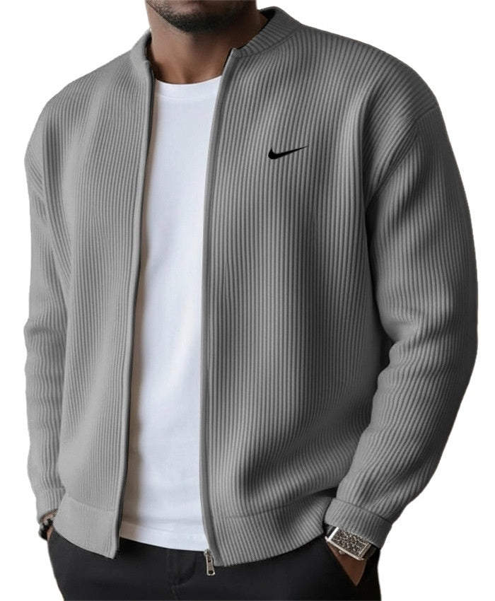 Lennart | Strukturierte Strickjacke mit Reißverschluss (1 kaufen, 1 GRATIS dazu)