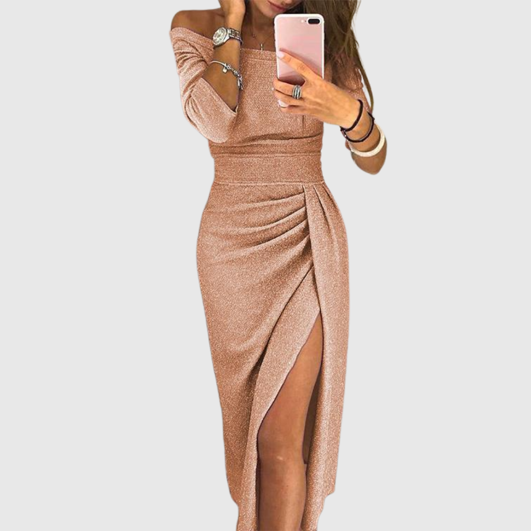 Lily | Chices Maxikleid mit Neckholder