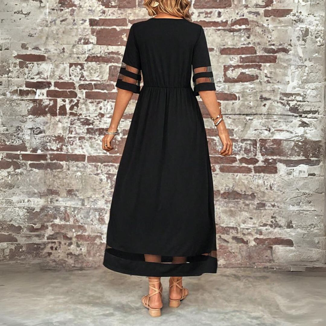 Aubrée | Figurumschmeichelndes Midi-Kleid