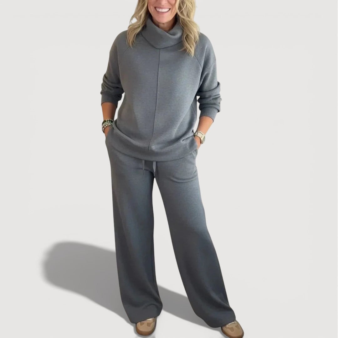 Xenia | Lounge-Set mit weit geschnittener Hose