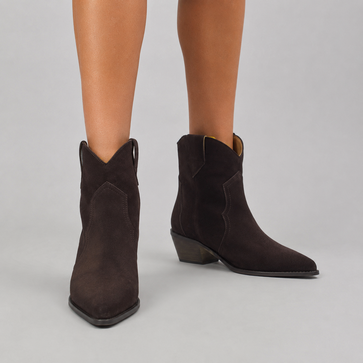 Elin | Komfort-Stiefeletten im Western-Stil