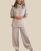 Xenia | Lounge-Set mit weit geschnittener Hose