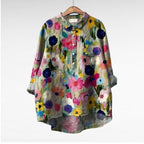 Olivia | Oversized Leinen-Bluse