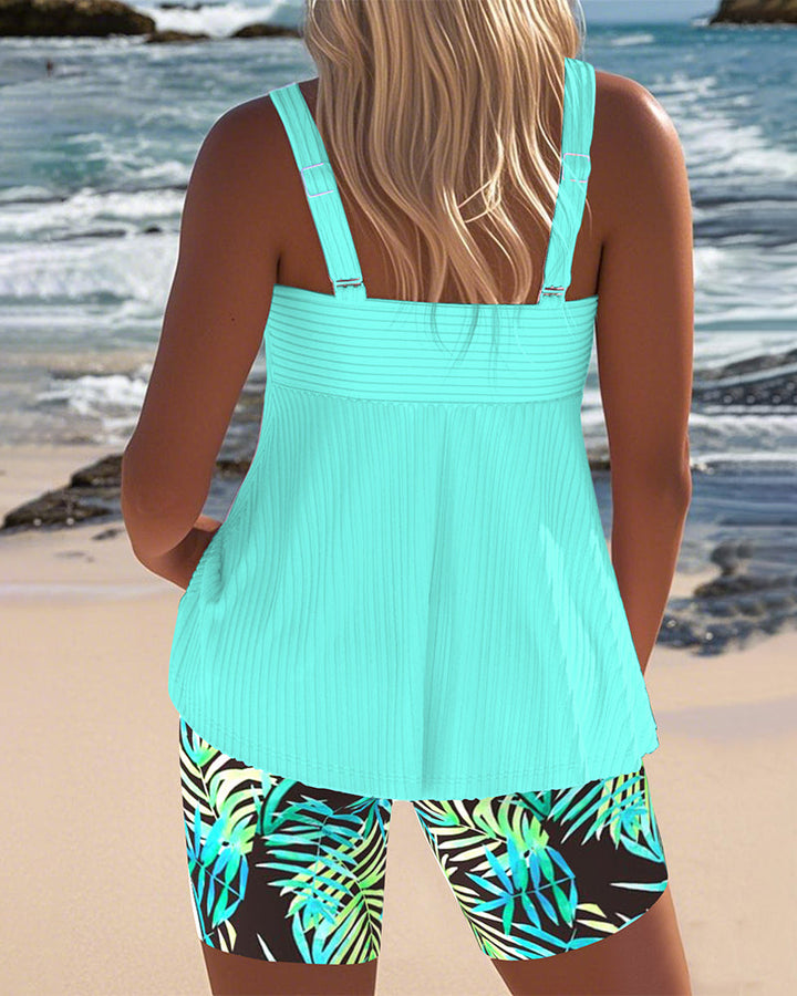 Aurora | Buntes Tankini-Set