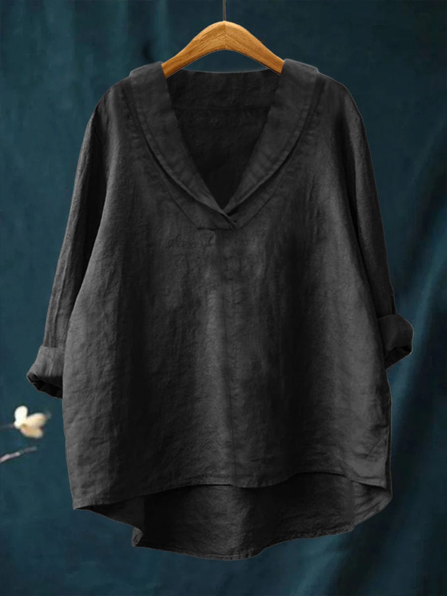 Annika | Oversized Leinen-Bluse