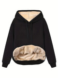 Carina | Kapuzenpullover mit Fleecefutter