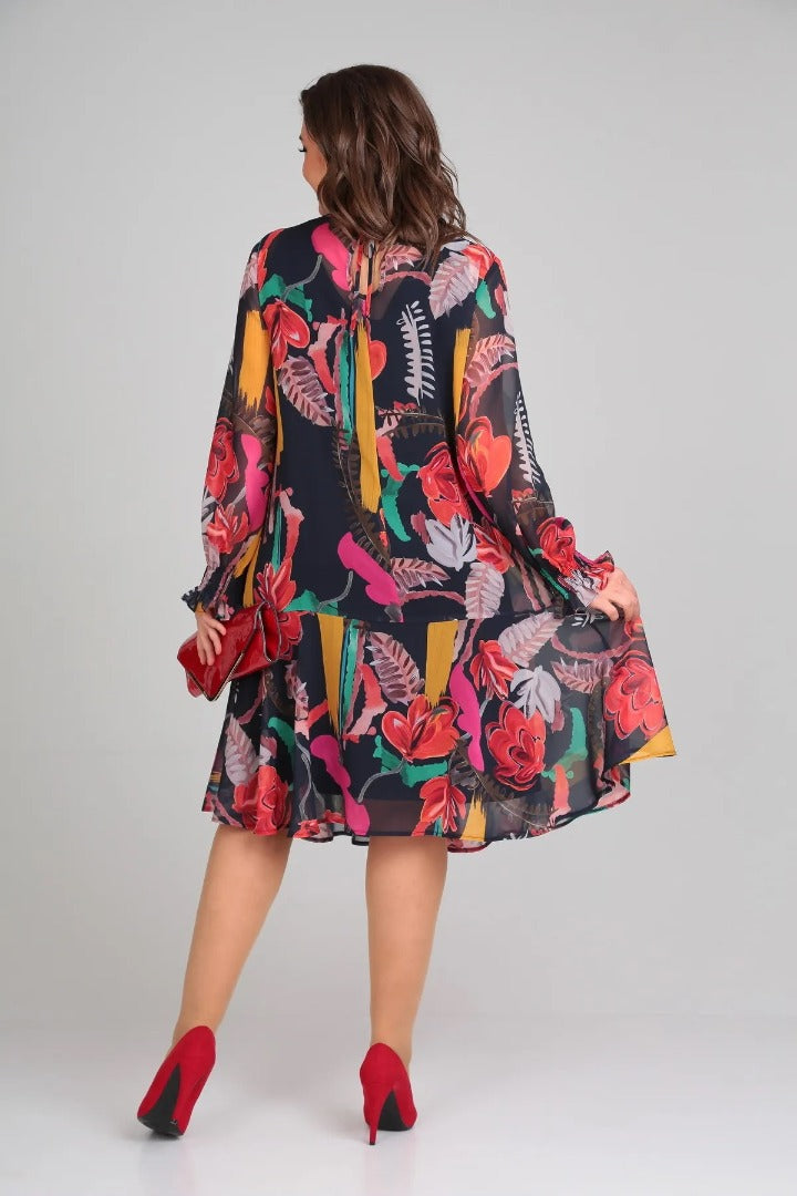 Florine | Elegantes Blumenkleid