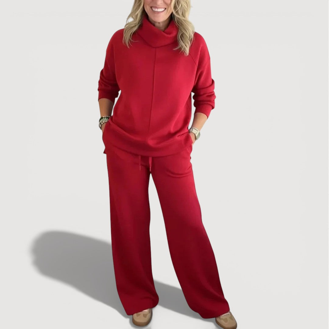 Xenia | Lounge-Set mit weit geschnittener Hose