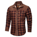 Hagen | Herren-Flanelljacke mit Karomuster und warmem Futter